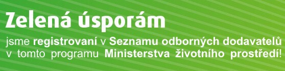 Zelen� �spor�m - jsme registrov�n� v SOD v tomto programu M�P!